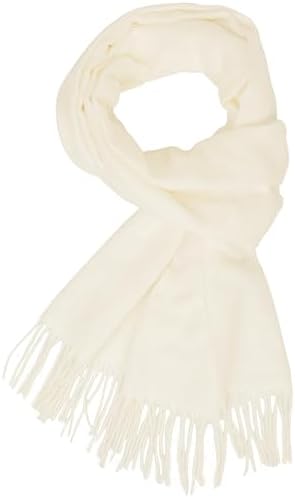 小物 23SS WHITE CASHMERE GAUZE SCARF Skcess Cashmere Shawl Wraps for Women, Beige Winter Scarves Solid
